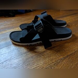 Black Chaco Sandal Slide